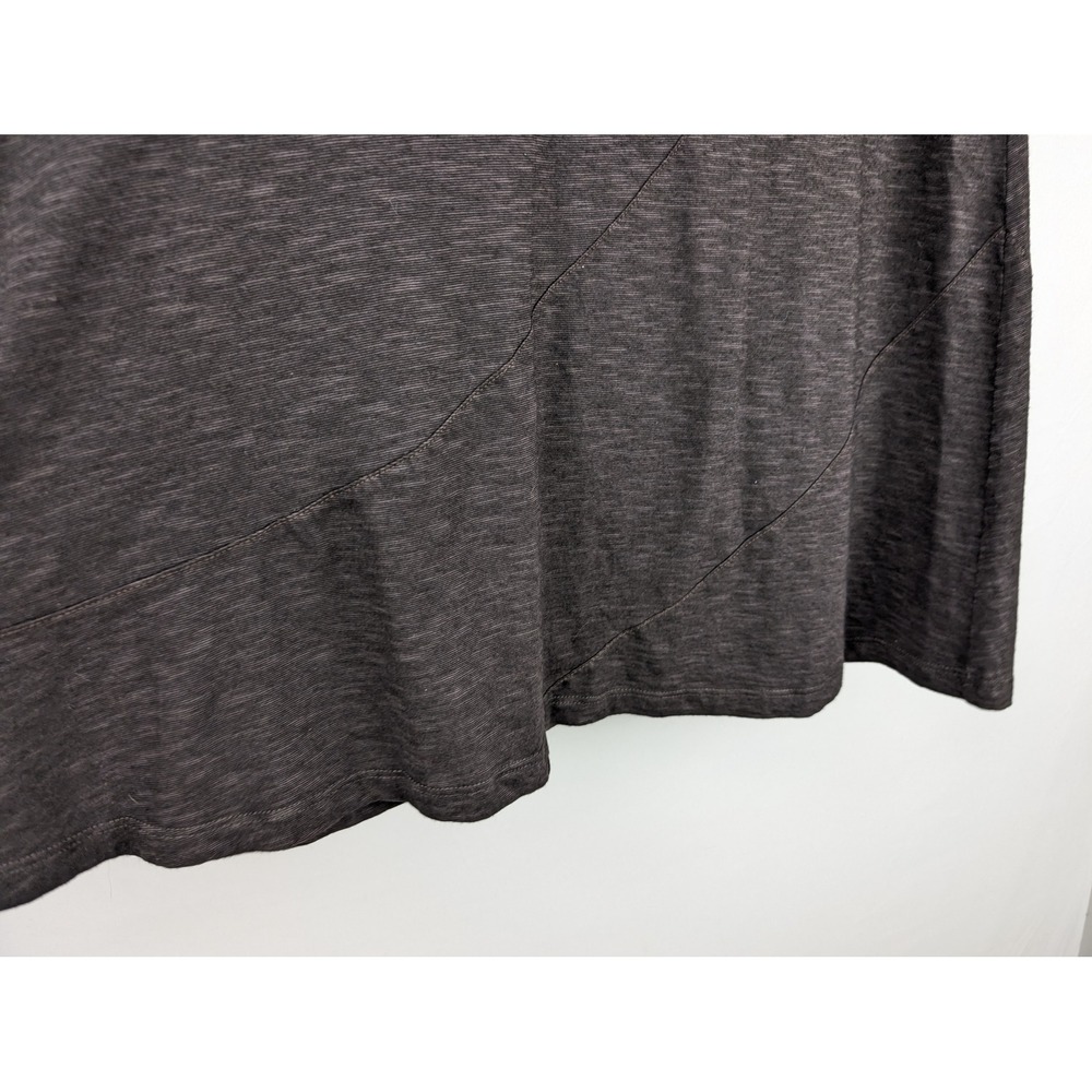 Horny Toad Chaka Midi Skirt Size S Brown Organic Cotton Granola Hike Athleisure - Picture 3 of 7